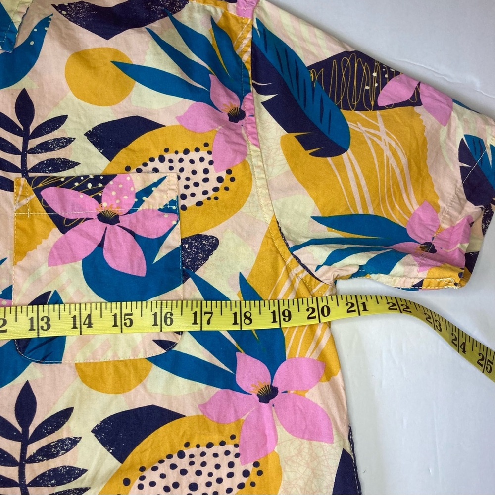 Super Massive / tropical button down shirt - Picture 3 of 7